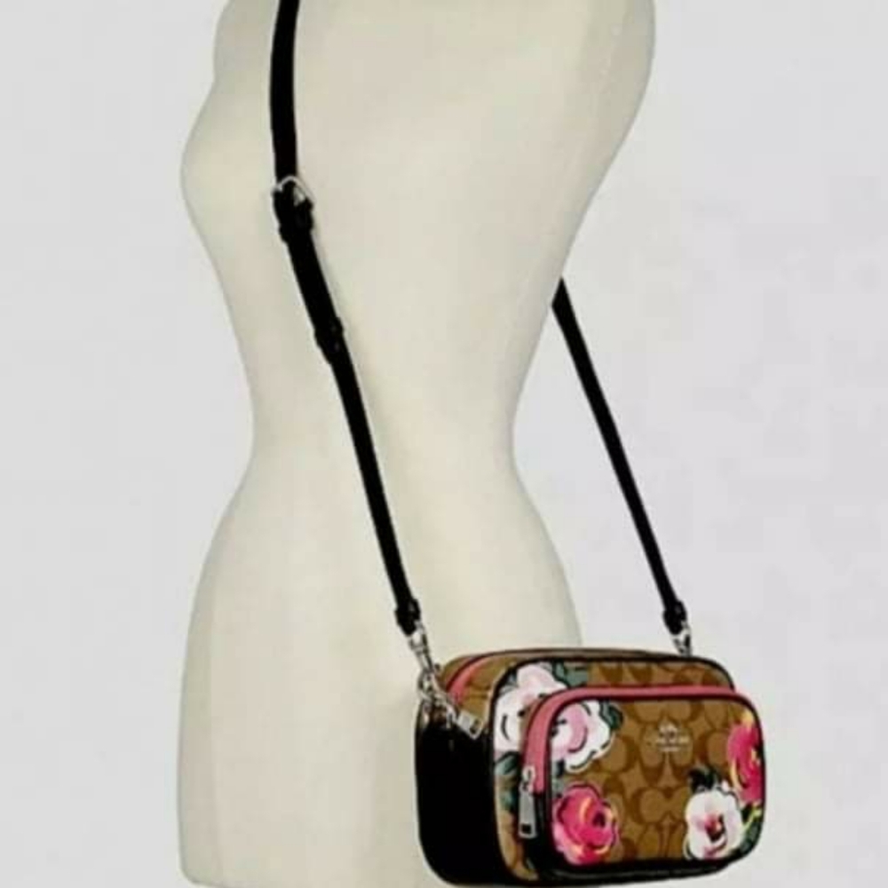 NWT Coach Court Floral Crossbody - Picture 11 of 11